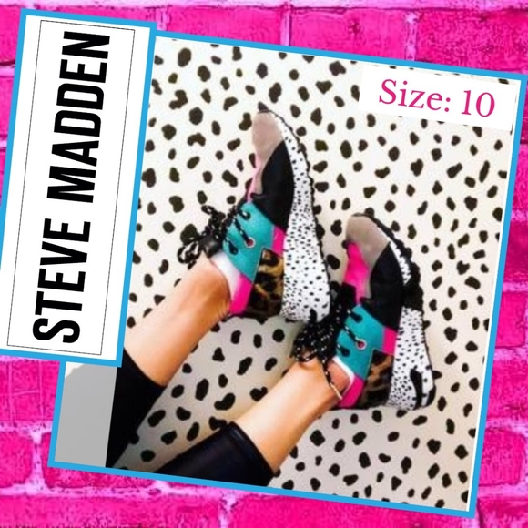NIB Steve Madden Fashion Sneakers - Picture 3 of 8